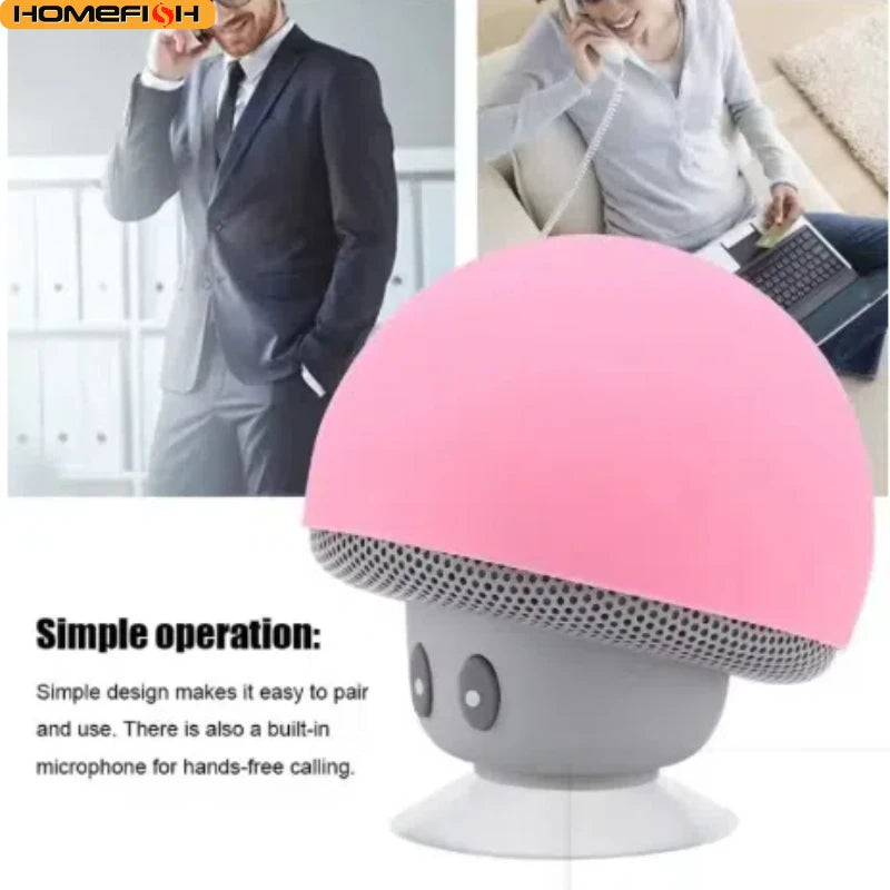 Trådlös Bluetooth Högtalare Med Sugkopp
