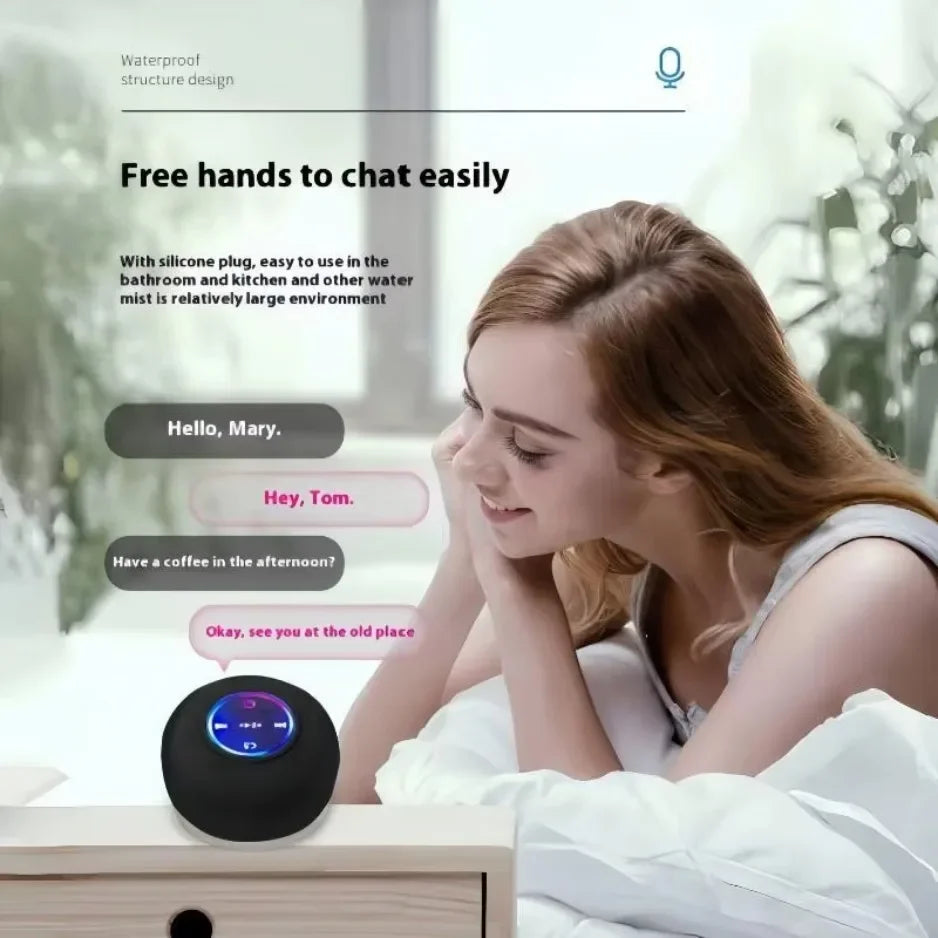 Trådlös Bluetooth Högtalare Med Belysta Knappar