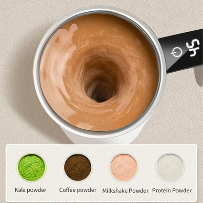 Självrörande mugg